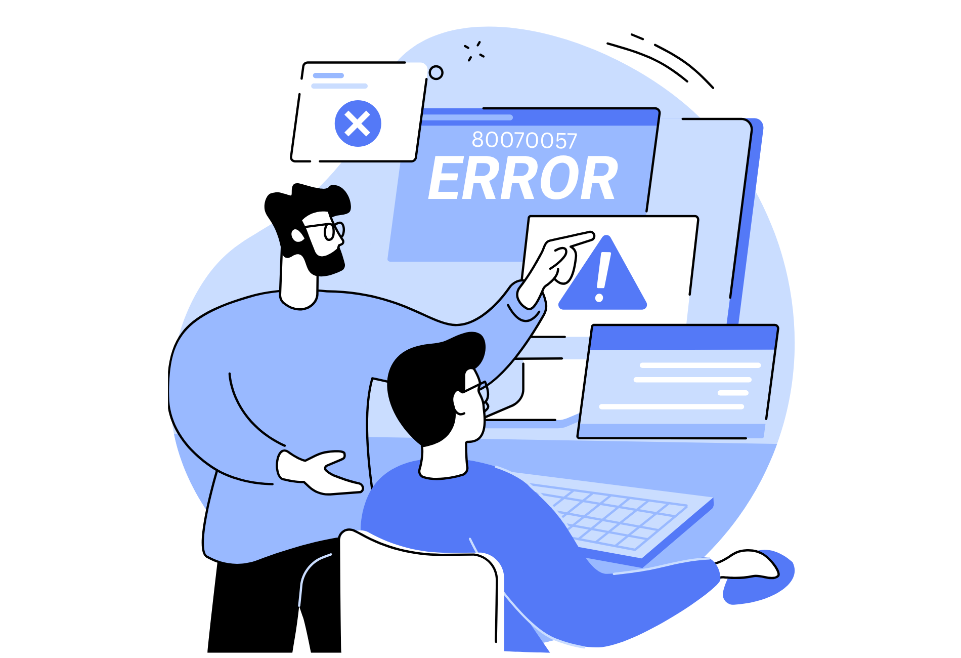 QuickBooks Error 80070057