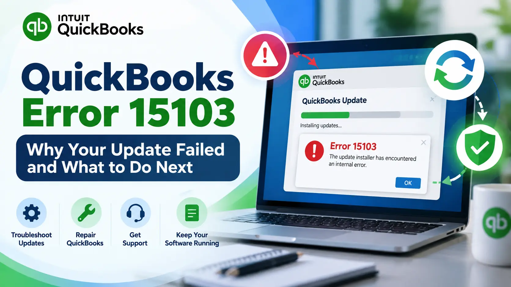 How to Fix QuickBooks Error 15103 Step by Step