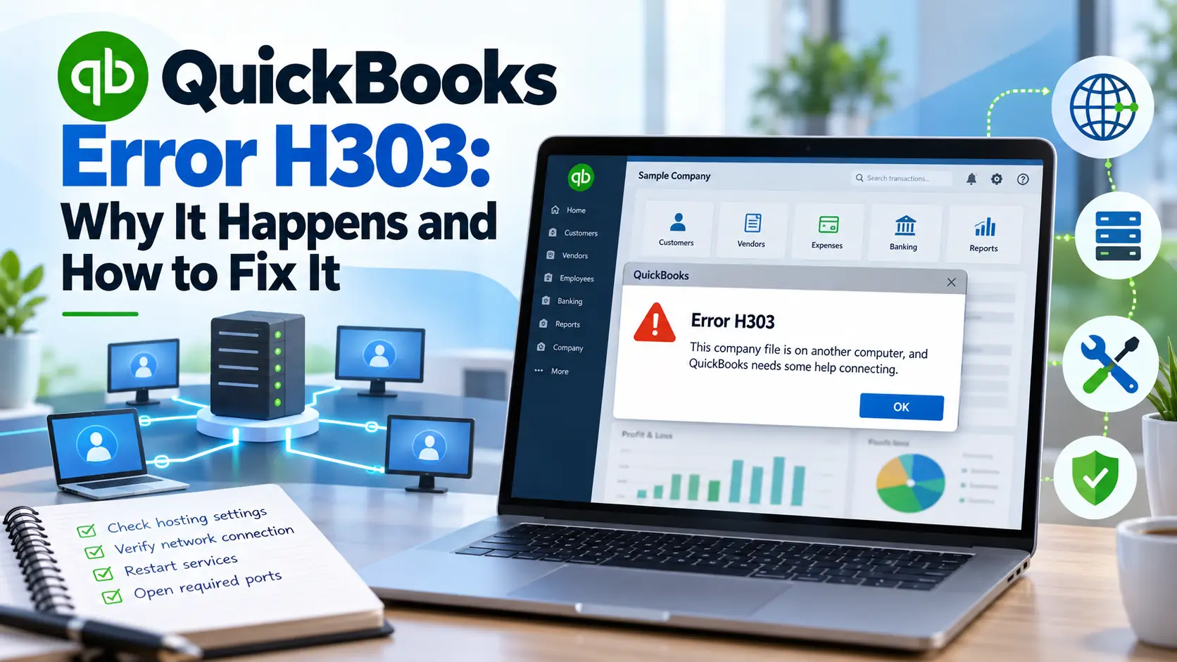 QuickBooks Error H303: Why It Happens and How to Fix It