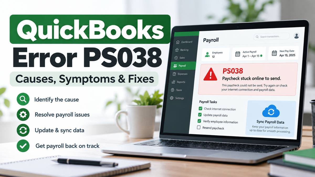 QuickBooks Error PS038: Complete Payroll Fix Guide