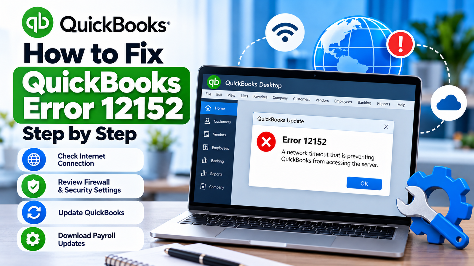 QuickBooks Error 12152: Why It Happens and How to Fix It